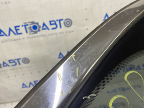 Window blind glass rear right Ford Edge 15- chrome scratches on chrome, scratches on glass