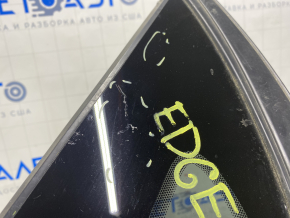 Window blind glass rear left Ford Edge 15 - matte scratches on glass