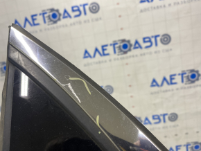 Window blind glass rear left Ford Edge 15- chrome scratches on chrome