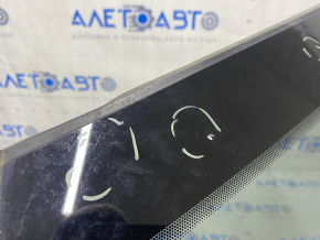 Window blind glass rear left Ford Edge 15 - chrome scratches on chrome, scratches on glass