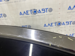 Window blind glass rear left Ford Edge 15 - chrome scratches on chrome, scratches on glass