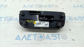 Rear row climate control control Audi Q7 16-