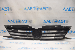 Radiator grill grill VW Jetta 15-18 USA with badge, with chrome, scratches, sand