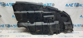 Front bumper guard left Lexus ES350 07-09 cracks, broken fasteners