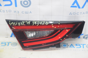 Inner taillight trunk lid left Honda Insight 19-22 scratches