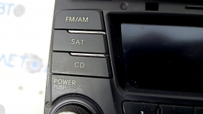 Radio tape recorder Kia Optima 11-15 medium display, peeling chrome