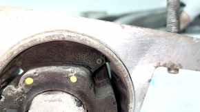 Lower front left control arm Volvo XC90 16-22 with brackets and silent block, silent block torn, boot cracked