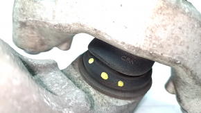 Lower front right control arm Volvo XC90 16-22 with brackets and silent block, silent block torn, boot cracked