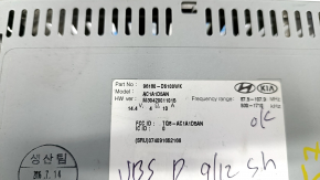Radio tape recorder Kia Optima 16- display 5", peeling chrome