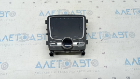 Audi Q7 16-19 MMI control panel paint peeled off on letters