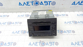 Radio tape recorder Kia Optima 11-15 small display monochrome, peeling chrome