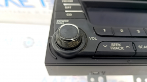 Radio tape recorder Kia Optima 11-15 small display monochrome, peeling chrome