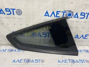 Window blind glass rear right Ford Mustang mk6 15- coupe, scratches on glass