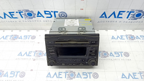 Radio tape recorder Kia Optima 11-15 small display monochrome, peeling chrome