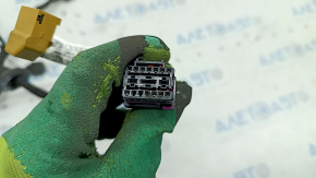 Wiring of the rear bumper Audi Q7 16-19 for 4 parking sensors, for lights and BSM