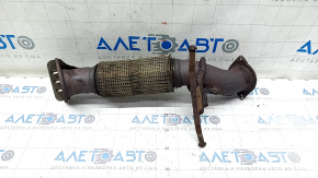 Volvo XC90 16-22 T5, T6 exhaust pipe rusty, mesh torn