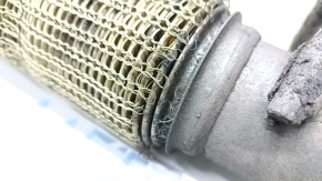 Volvo XC90 16-22 T5, T6 exhaust pipe rusty, mesh torn