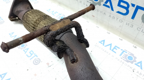 Volvo XC90 16-22 T5, T6 exhaust pipe rusty, mesh torn