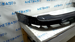 Rear bumper bare upper part Audi Q7 16- black, broken fastener
