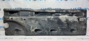 Right underbody protection VW Passat b7 12-15 USA crack, abrasions