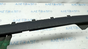 Rear bumper lip trim Audi Q7 16-19 black, structure, scratches