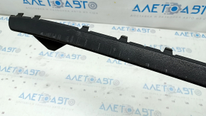 Rear bumper lip trim Audi Q7 16-19 black, structure, scratches