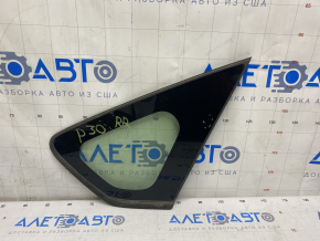 Window blind glass rear right Toyota Prius 30 10-15 without heating, scratches on glass