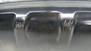 Rear bumper lip Audi Q7 16-19 black (painted), scratches, cracks in fasteners