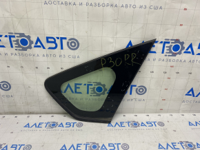 Window blind glass rear right Toyota Prius 30 10-15 without heating, scratches on glass