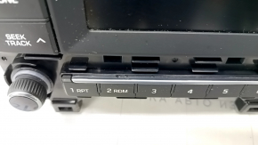 Radio tape recorder Hyundai Sonata 15-17 small display, chrome useful