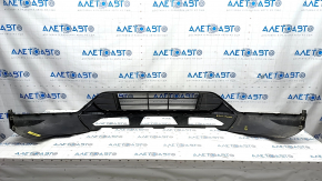 Front bumper lip Ford Escape MK3 17-19 rest, structure, sand