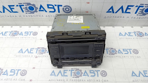Radio tape recorder Hyundai Sonata 15-17 small display, chrome useful