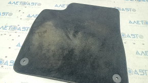 Front left interior mat Audi Q7 16- black, dry cleanable