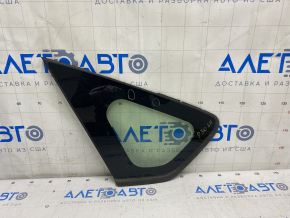 Window blind glass rear left Toyota Prius 30 10-15 without heating, scratches on glass