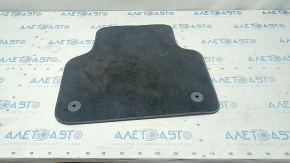 Rear left interior mat (2nd row) Audi Q7 16- black, dry cleanable