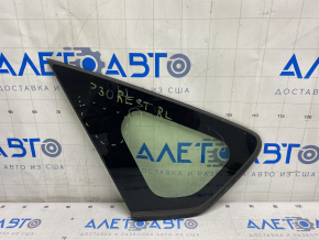 Window blind glass rear left Toyota Prius 30 10-15 without heating, scratches on glass