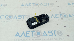 Rear seat tilt buttons left Audi Q7 16- black with overlay, in arch trim