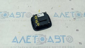 Rear seat tilt buttons left Audi Q7 16 - black with overlay, in pillar overlay