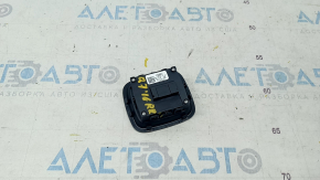 Rear row seat tilt buttons right Audi Q7 16 - black with overlay, in the pillar overlay