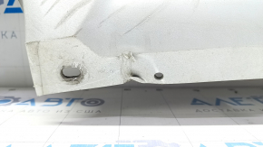 Rear bumper trim lower Ford Escape MK3 17-19 rest 2 pipes, tear, scratches