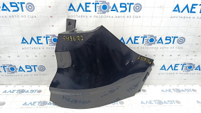 Rear bumper bare right Ford Escape MK3 17-19 rest, black