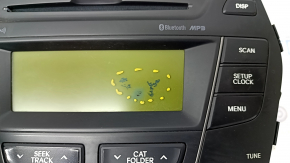 Radio tape recorder Hyundai Santa FE Sport 13-16 prerest, display defect