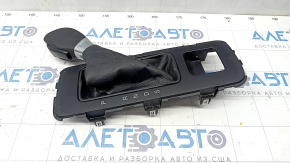 Gear knob with shifter cover Ford Escape MK3 17-19 black rubber, scratches