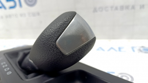 Gear knob with shifter cover Ford Escape MK3 17-19 black rubber, scratches