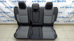 Rear row of seats 2 row Ford Escape MK3 13-19 cloth black-gray