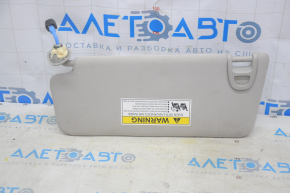 Right visor Honda Insight 19-22 gray, without hook, scratches to clean