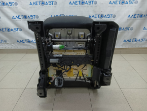 Driver's seat Ford Escape MK3 13-19 without airbag, electric, cloth black-gray, tear