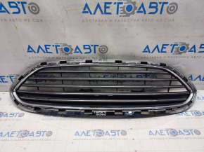 Radiator grill grill Ford Fiesta 14-19 rest usa chrome, sand, scratches