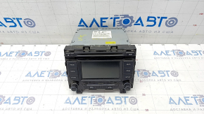Radio tape recorder Hyundai Sonata 15-17 medium display, chrome useful