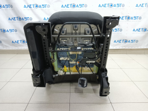 Passenger seat Ford Escape MK3 13-19 without airbag, mechanical, cloth black-gray, for dry cleaning